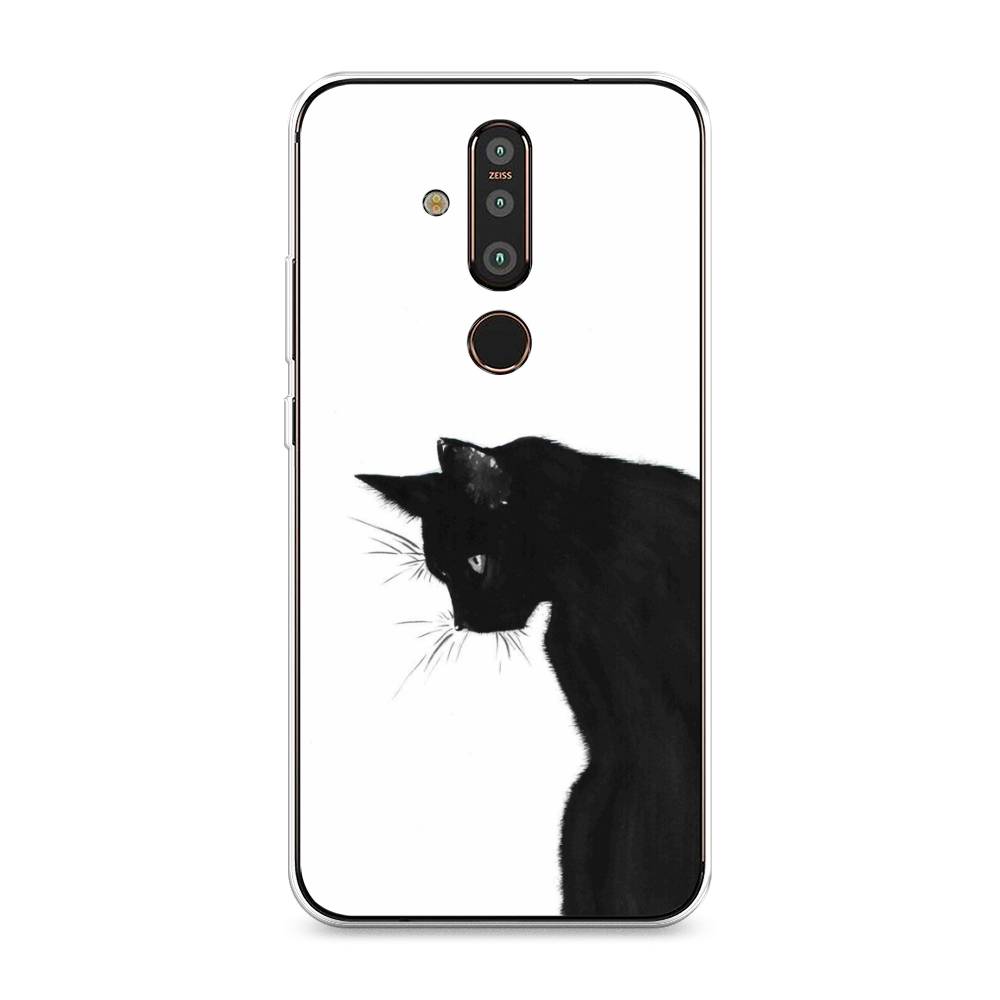 

Чехол Awog "Black cat" для Nokia X71