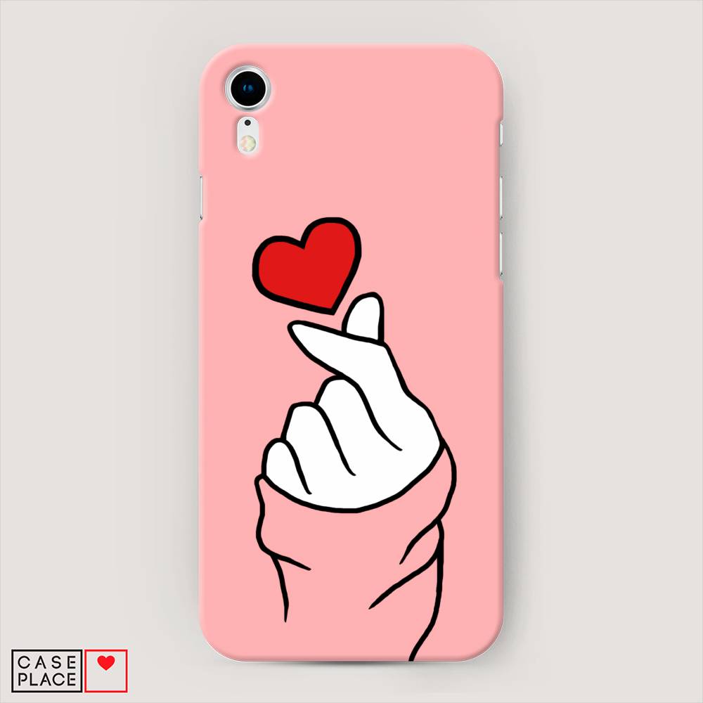 

Пластиковый чехол "Милое сердечко" на Apple iPhone XR (10R), 12020-5
