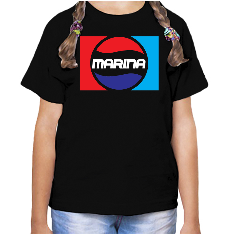

Футболка девочке черная 28 р-р марина 3, Черный, fdd_marina_2_
