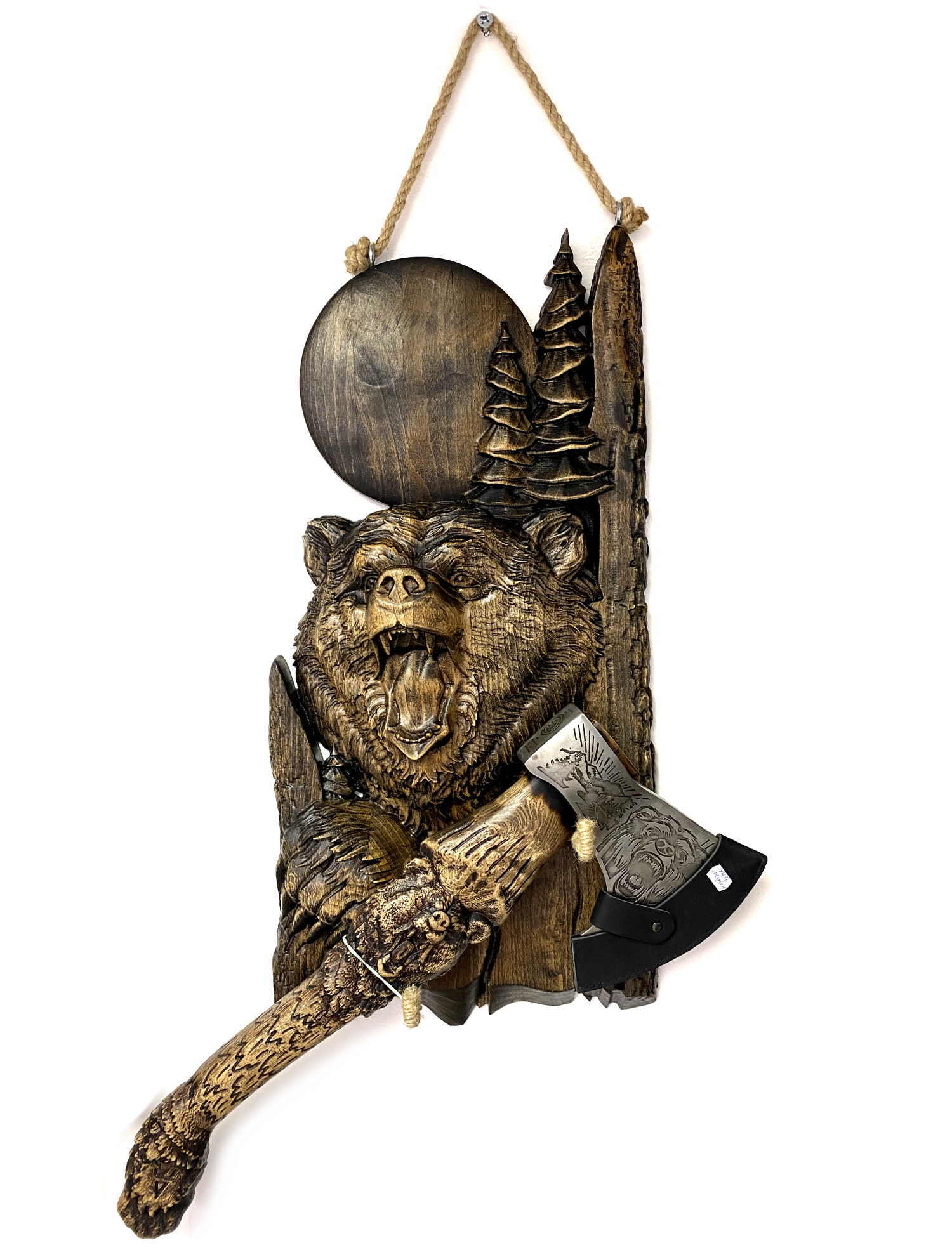 Панно для топора БлагоДарствие подарочное Медведь