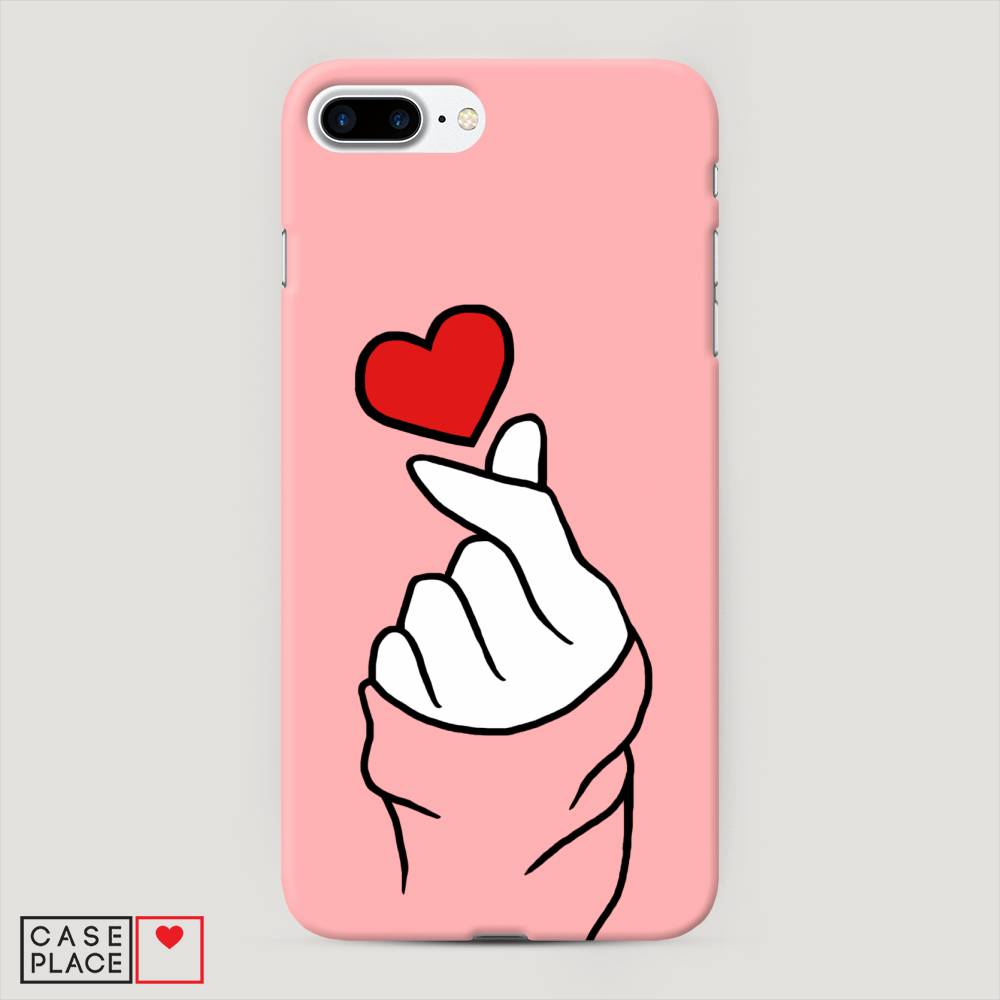 

Пластиковый чехол "Милое сердечко" на Apple iPhone 8 Plus, 10920-5