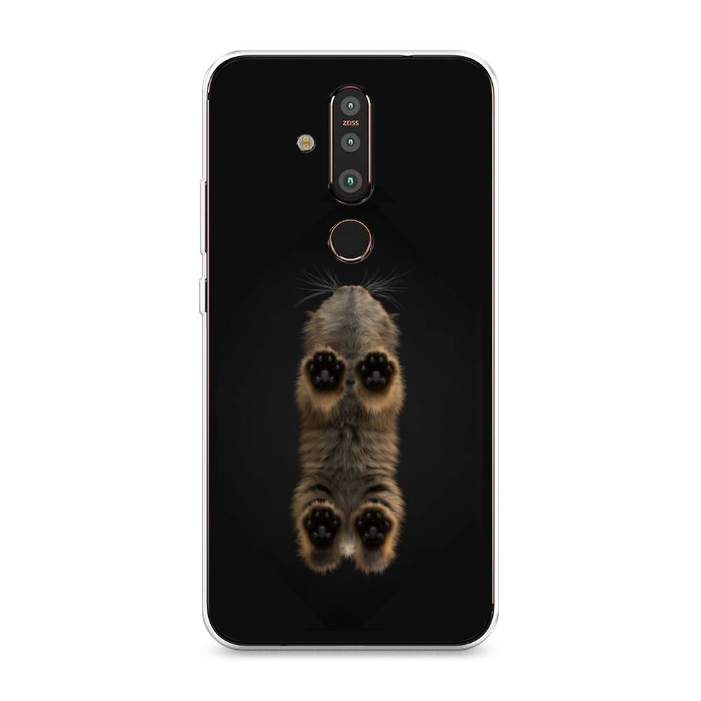 

Чехол Awog "Кошачьи лапки" для Nokia X71