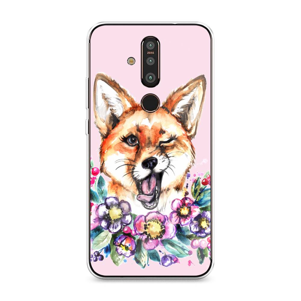 

Чехол Awog "Подмигивающая лиса" для Nokia X71