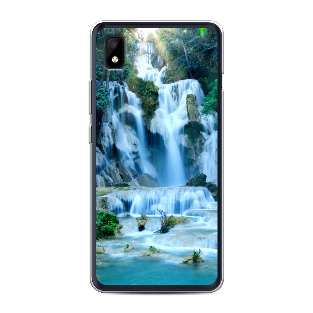 

Чехол Awog на ZTE Blade L210 / ЗТЕ Блэйд L210 "Водопад 8", Разноцветный, 134150-4