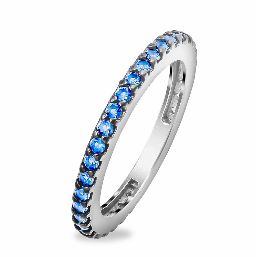 

Кольцо из серебра р.  585Gold 701013740, фианит, 701013740