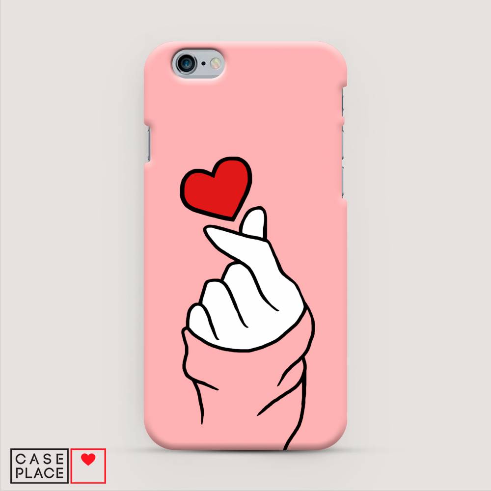 

Пластиковый чехол "Милое сердечко" на Apple iPhone 6S, 0104S20-5