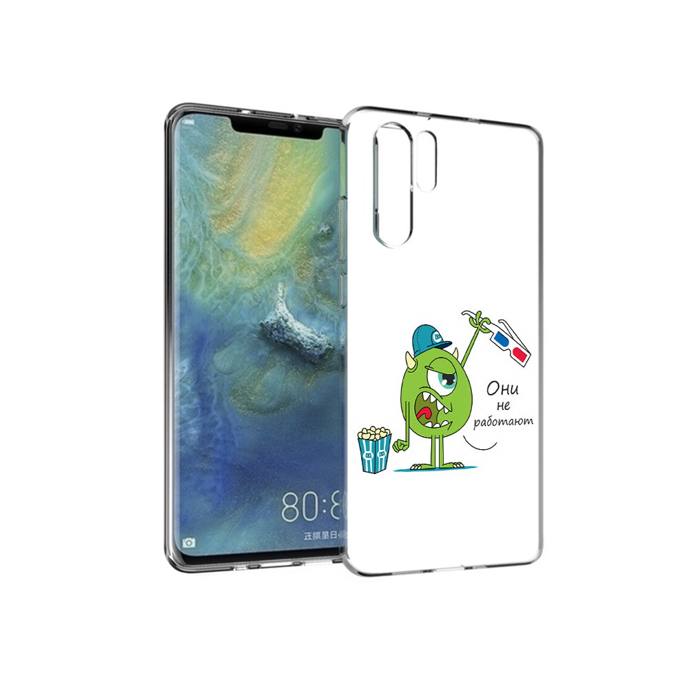 

Чехол MyPads Tocco для Huawei P30 Pro Очки не работают, Прозрачный, Tocco