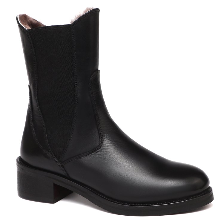 

Полусапоги женские Tendance M03 черные 40 EU, Черный, M03