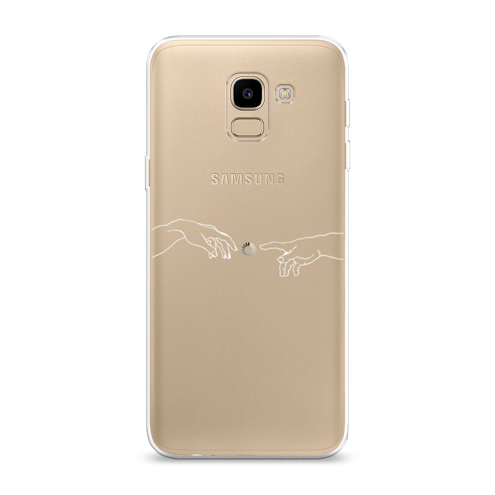 

Чехол Awog на Samsung Galaxy J6 2018 "Загрузка творения", Белый;серый;прозрачный, 26150-10