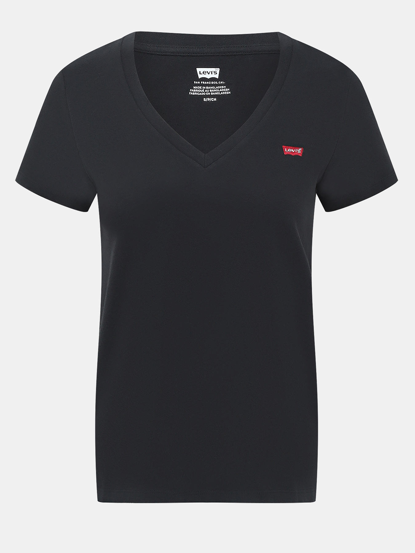 

Футболка женская Levi's 477242 черная 40-42 RU, Черный, 477242