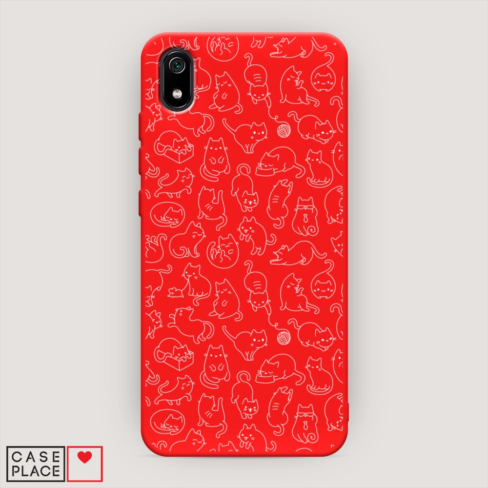 

Чехол Awog на Xiaomi Redmi 7A "Шкодливые котики", Разноцветный, 35453-1