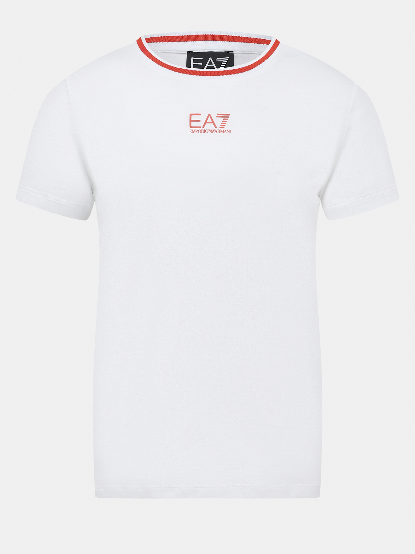 

Футболка женская EA7 EMPORIO ARMANI 476425 белая 42-44 RU, Белый, 476425