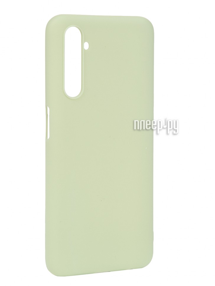 фото Чехол pero для realme 6 silicone clip case soft touchi mint cc01-r6igrn