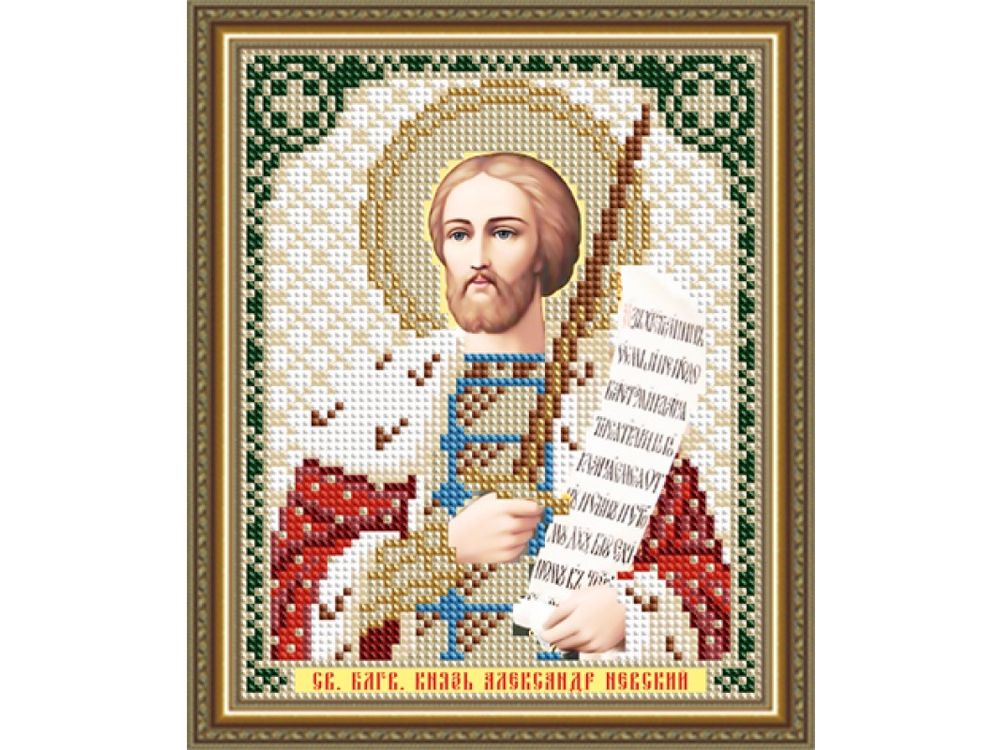 

Рисунок на ткани «Святой Благоверный Князь Александр Невский» VIA5306