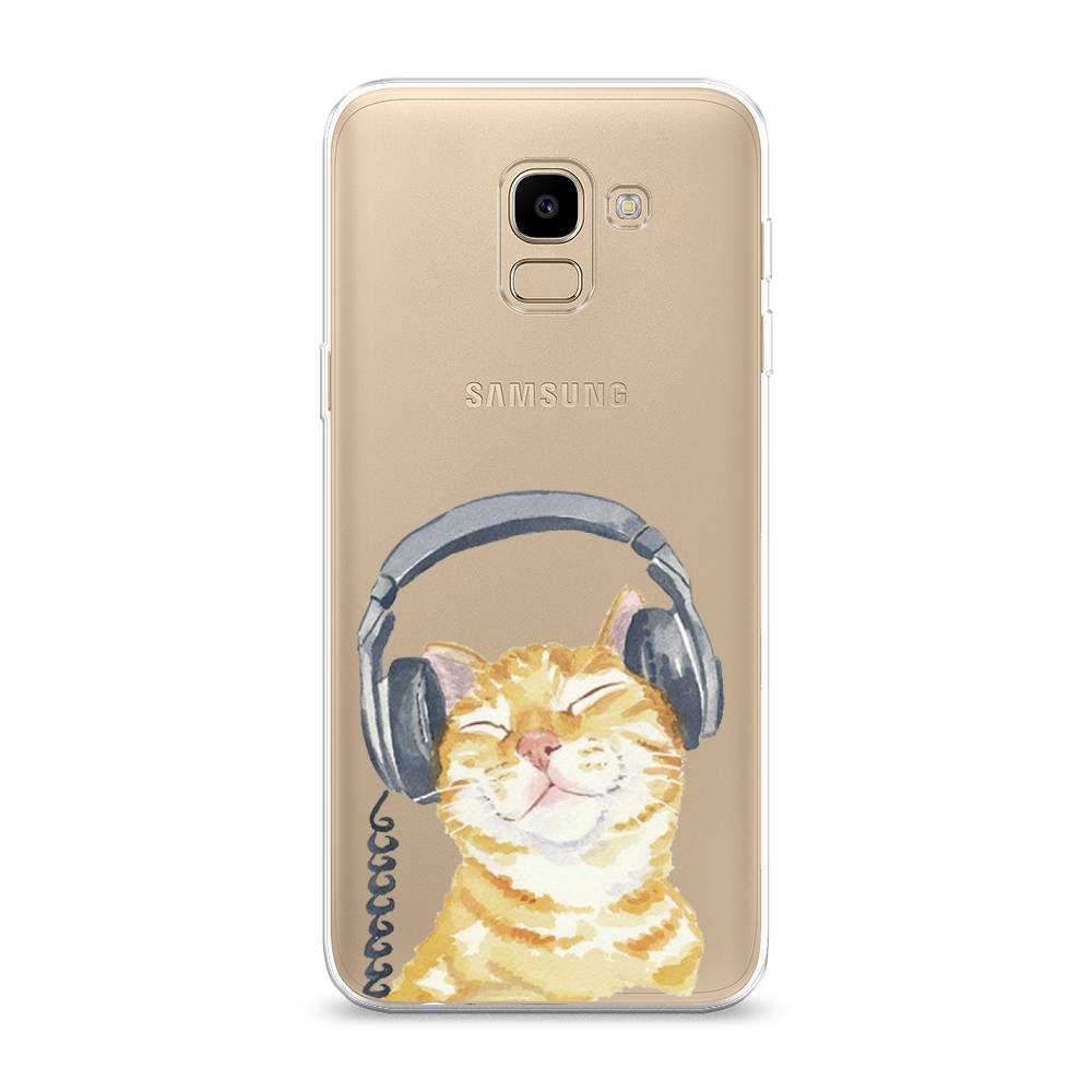 

Чехол Awog "Кот меломан" для Samsung Galaxy J6 2018