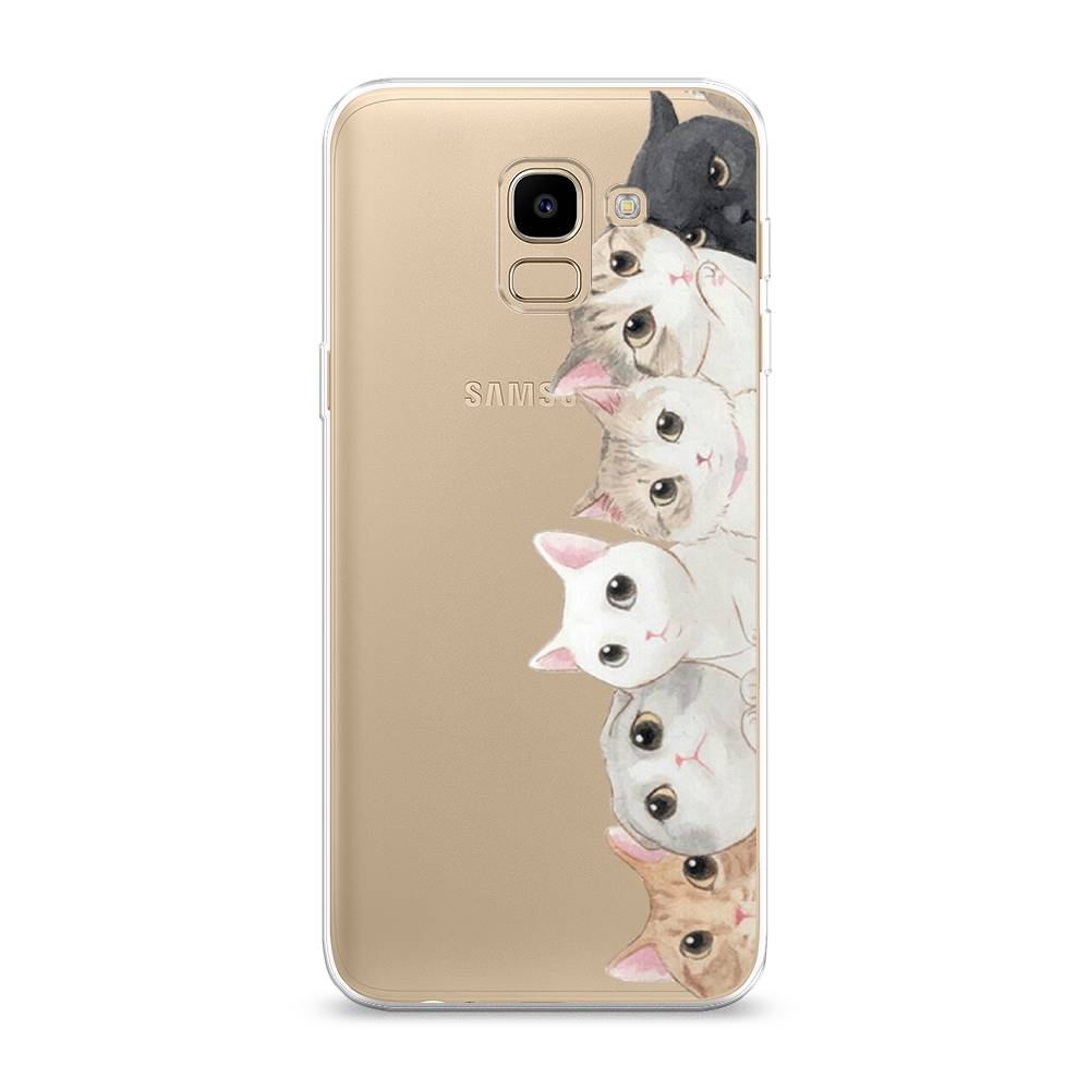 

Чехол Awog "Котики" для Samsung Galaxy J6 2018