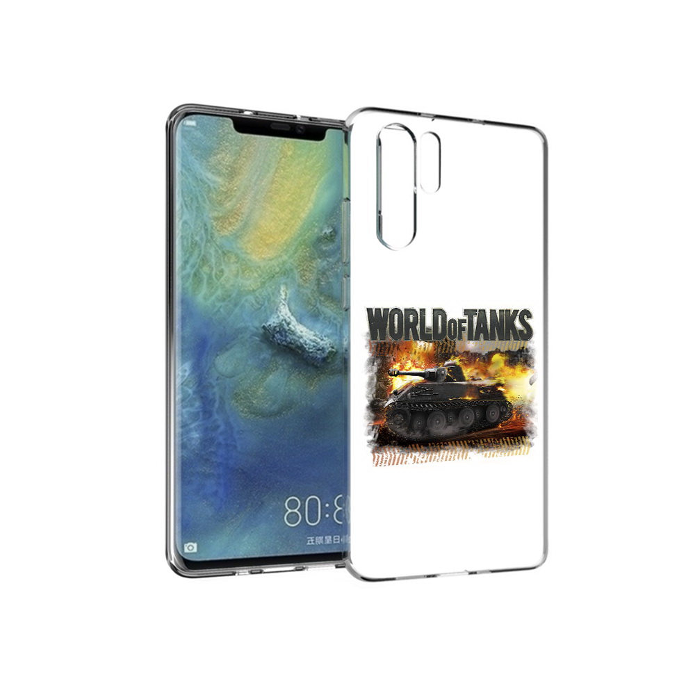 Чехол MyPads Tocco для Huawei P30 Pro Мир танков-2