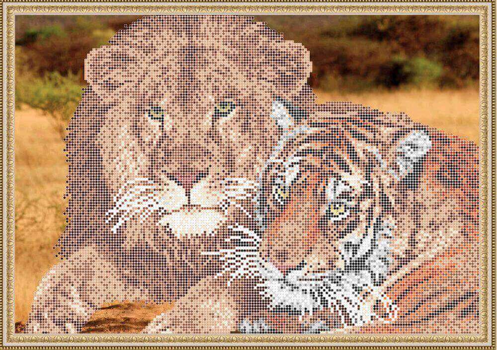 

Рисунок на ткани «Дикие кошки» К3539