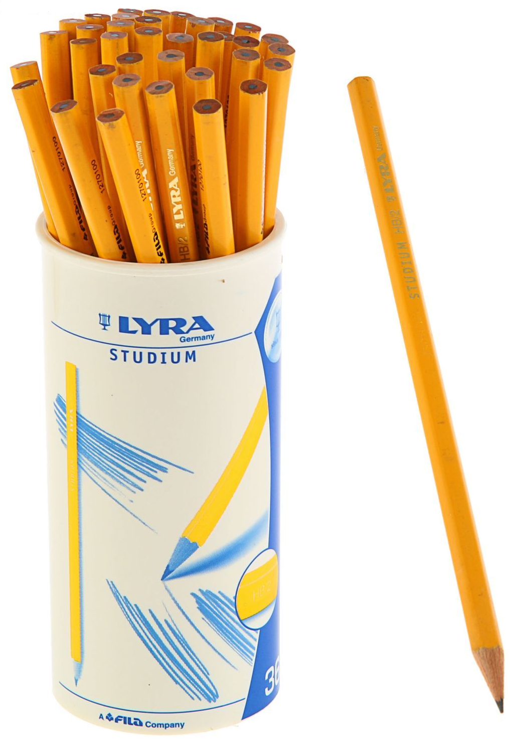 

Дисплей карандашей чернографитовых Lyra Studium, 6.8 мм, HB 36 штук