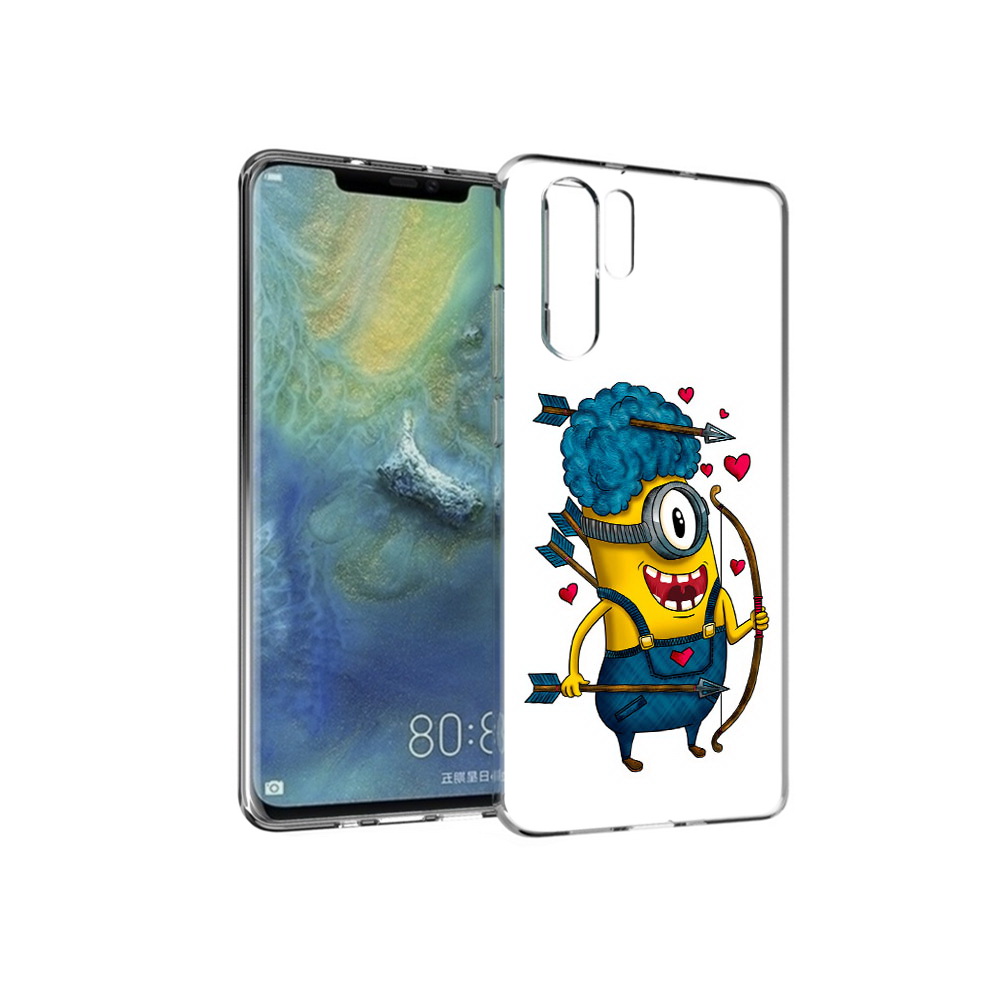 

Чехол MyPads Tocco для Huawei P30 Pro Миньон купидон, Прозрачный, Tocco