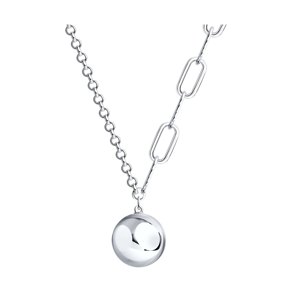 

Колье из серебра 40-45 см SOKOLOV 94071041, 94071041