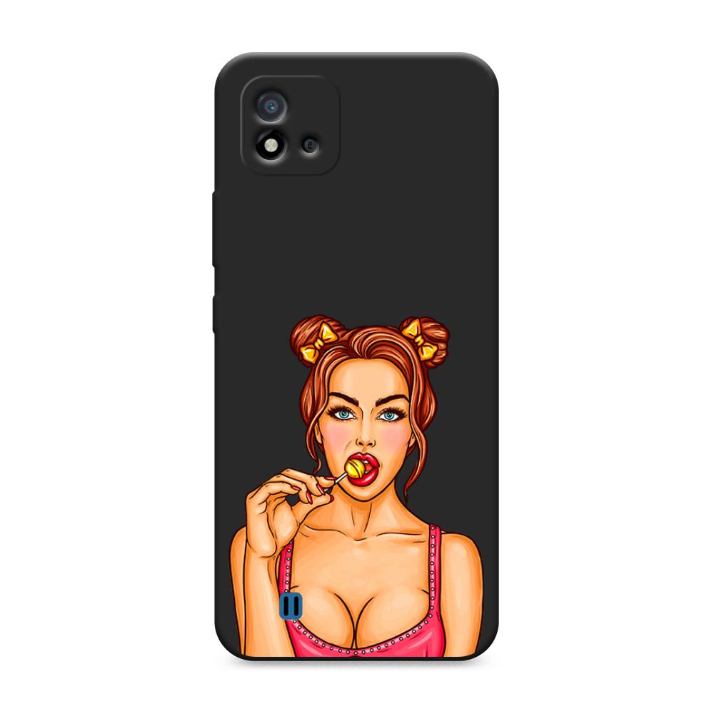 

Чехол Awog на Realme C20 "Вкусный леденец", Разноцветный