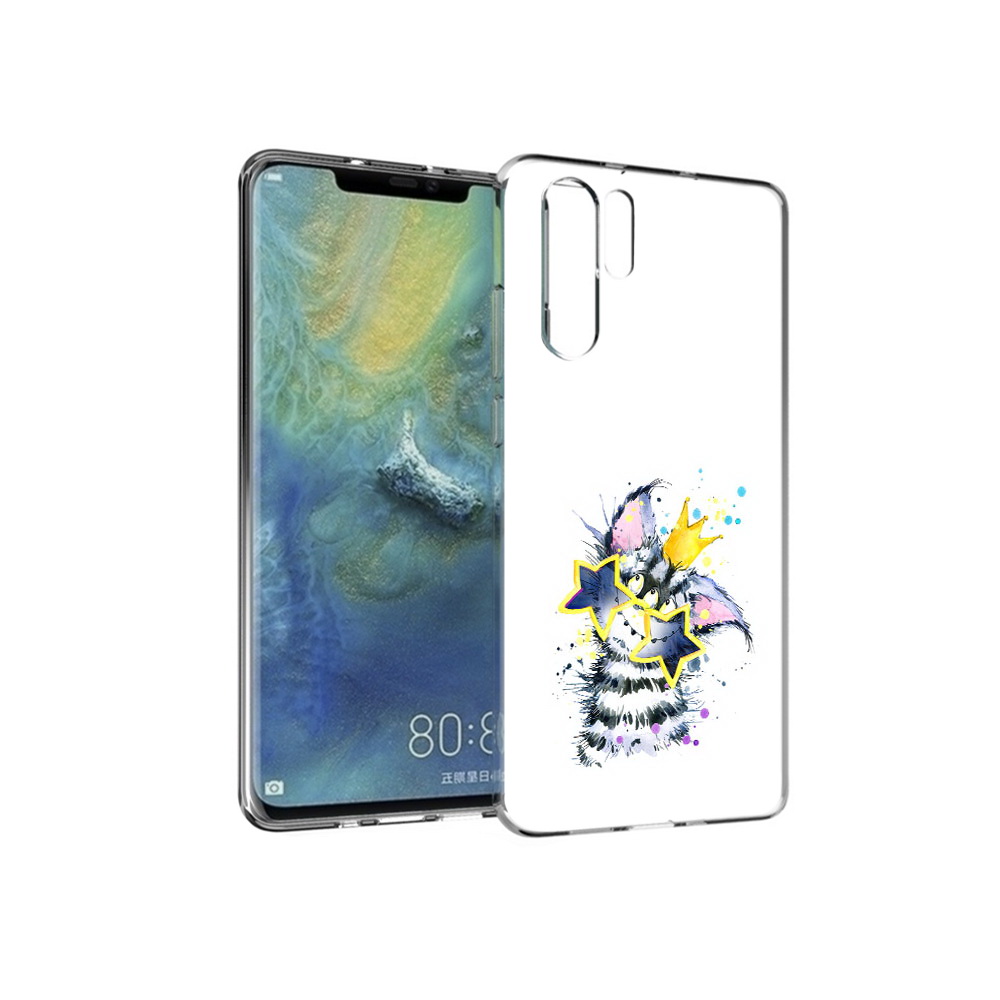 

Чехол MyPads Tocco для Huawei P30 Pro Мартовский Нуся, Прозрачный, Tocco