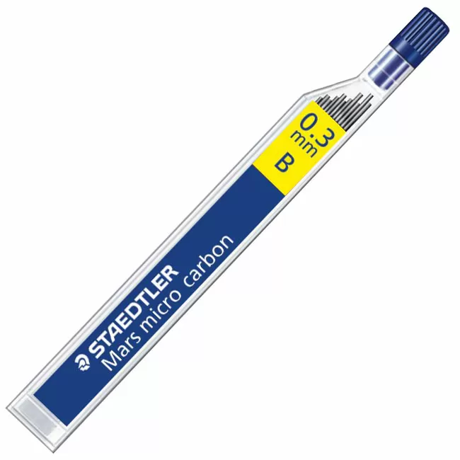 

Грифель Staedtler, для автокарандаша, 0.3 мм B