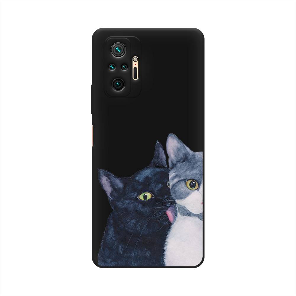 

Чехол Awog на Xiaomi Redmi Note 10 Pro "Кошачья любовь", Разноцветный, 310052-1
