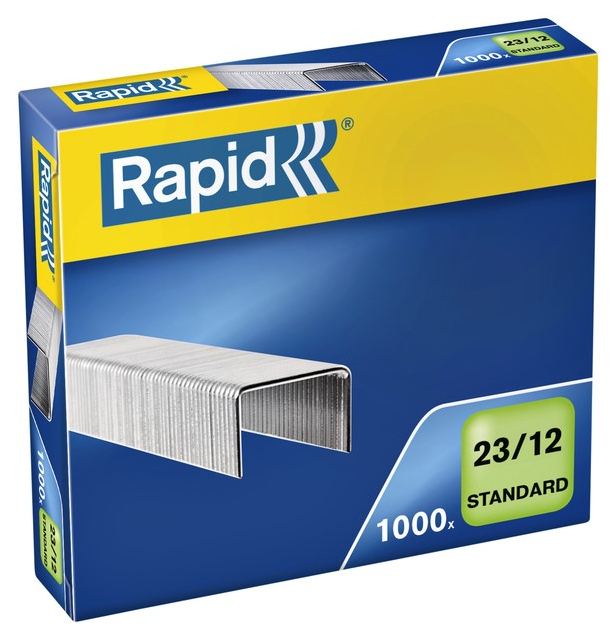 

Скобы Rapid HD, 23/12, гальванизированные, 1М 23/12