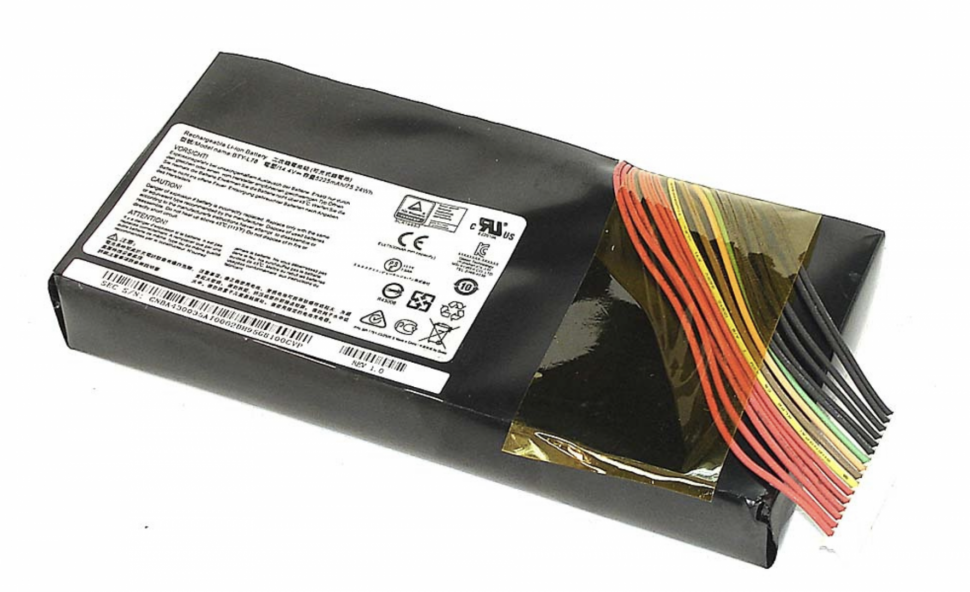 

Аккумулятор Vbparts схожий с BTY-L78 для MSI GT62VR/GT73VR 14.4V 75.24Wh 060775