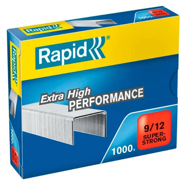 

Скобы Rapid HD, 9/12, гальванизированные, 1М 9/12