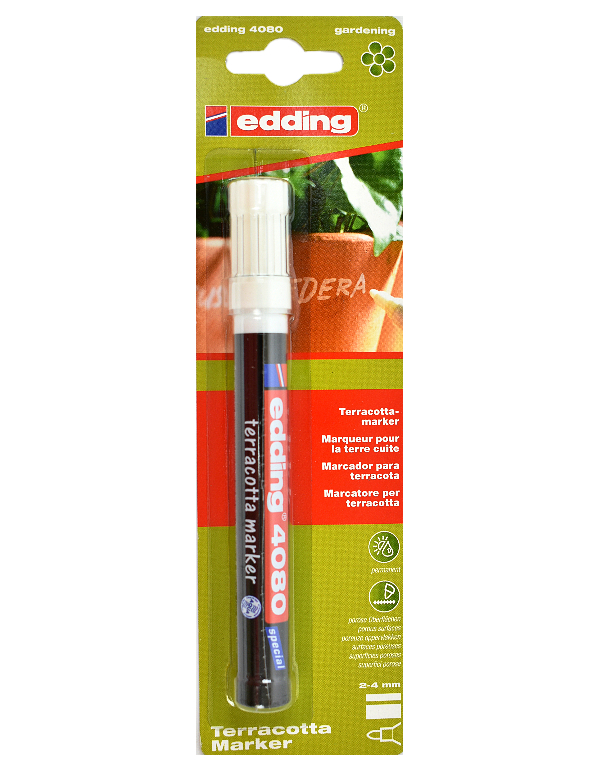 

Маркер edding, для керамики, блистер Белый