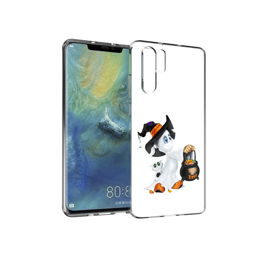 Чехол MyPads Tocco для Huawei P30 Pro Маленький призрак