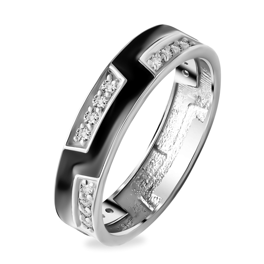 

Кольцо из серебра р.  585Gold 701013522, фианит, 701013522