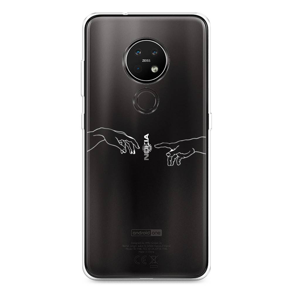 

Чехол Awog на Nokia 7.2 / Нокиа 7.2 "Загрузка творения", Белый;серый;прозрачный, 123150-10