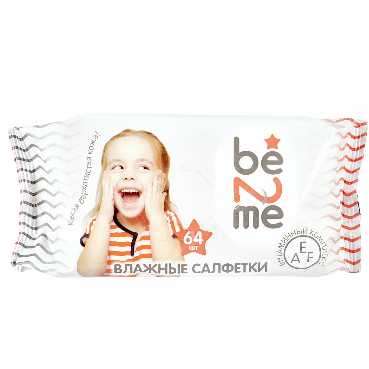 фото Влажные салфетки be2me soft 64шт bs64