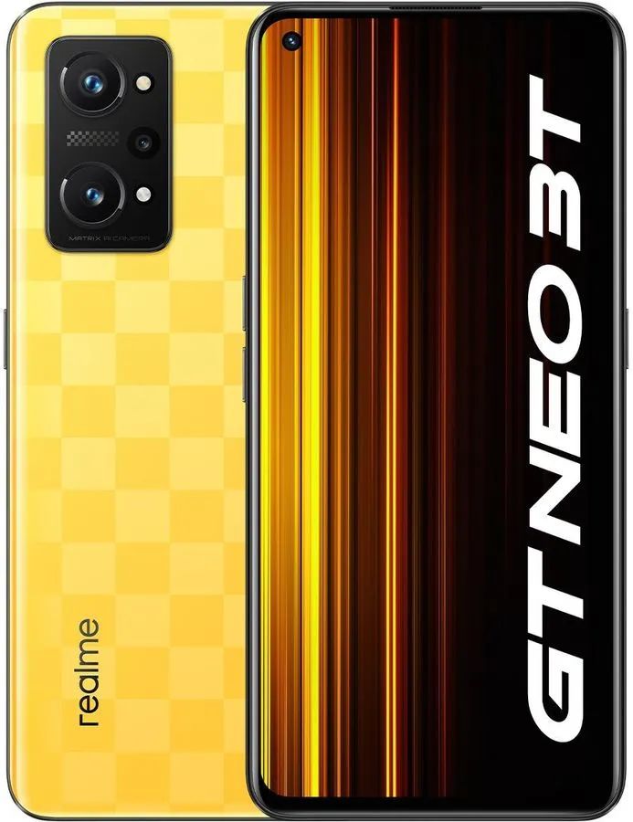 

Смартфон Realme GT Neo 3T 8/128Gb EU Yellow, GT Neo 3T