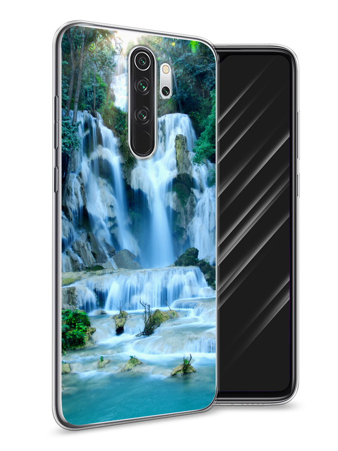 

Чехол Awog на Xiaomi Redmi Note 8 Pro "Водопад 8", Разноцветный, 36650-4