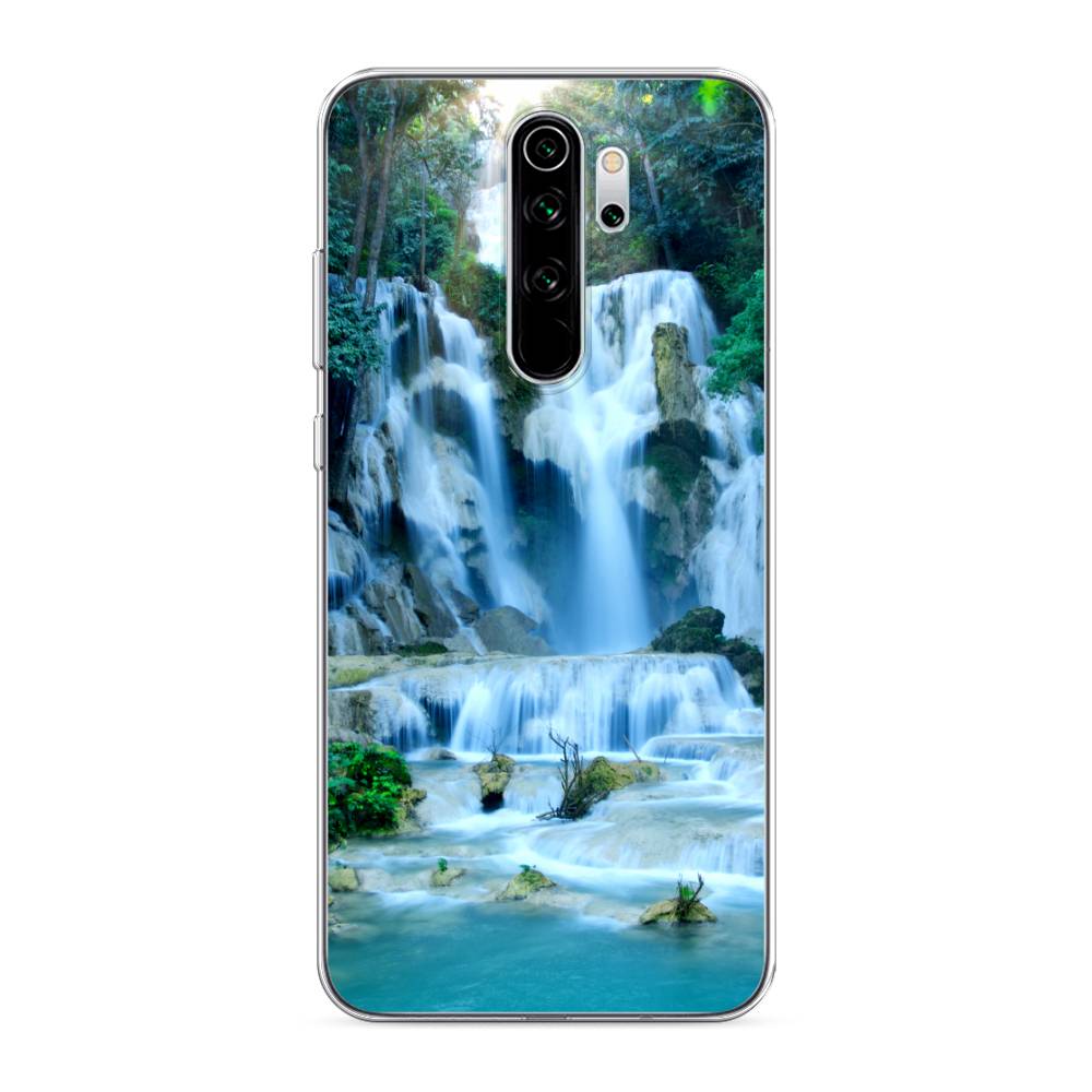 фото Силиконовый чехол "водопад 8" на xiaomi redmi note 8 pro awog