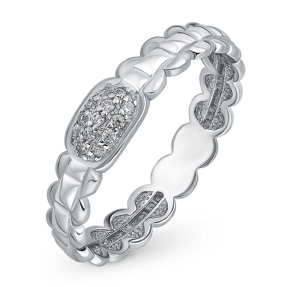 

Кольцо из серебра р.  585Gold 701013842, фианит, 701013842