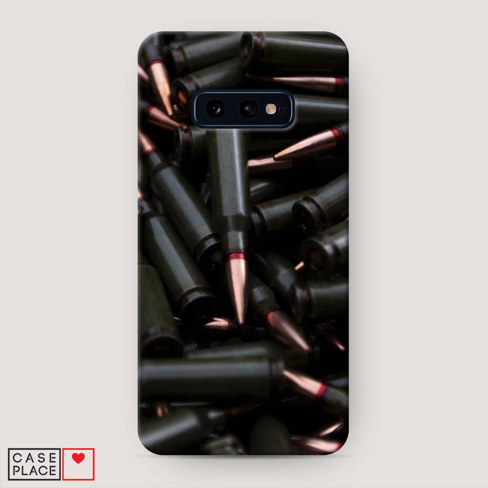 

Пластиковый чехол "Пули черные" на Samsung Galaxy S10E, 27220-4