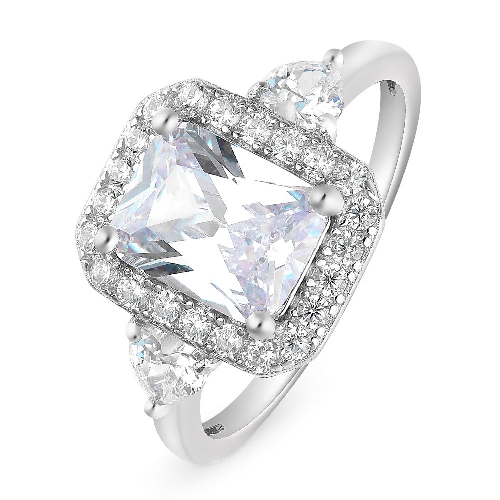 

Кольцо из серебра р. , 585Gold 701007478, фианит, 701007478