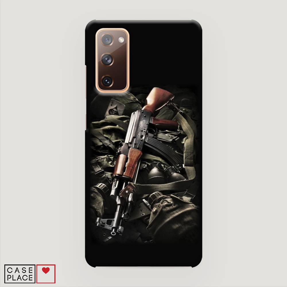 

Пластиковый чехол "Автомат" на Samsung Galaxy S20 FE, 2101320-4