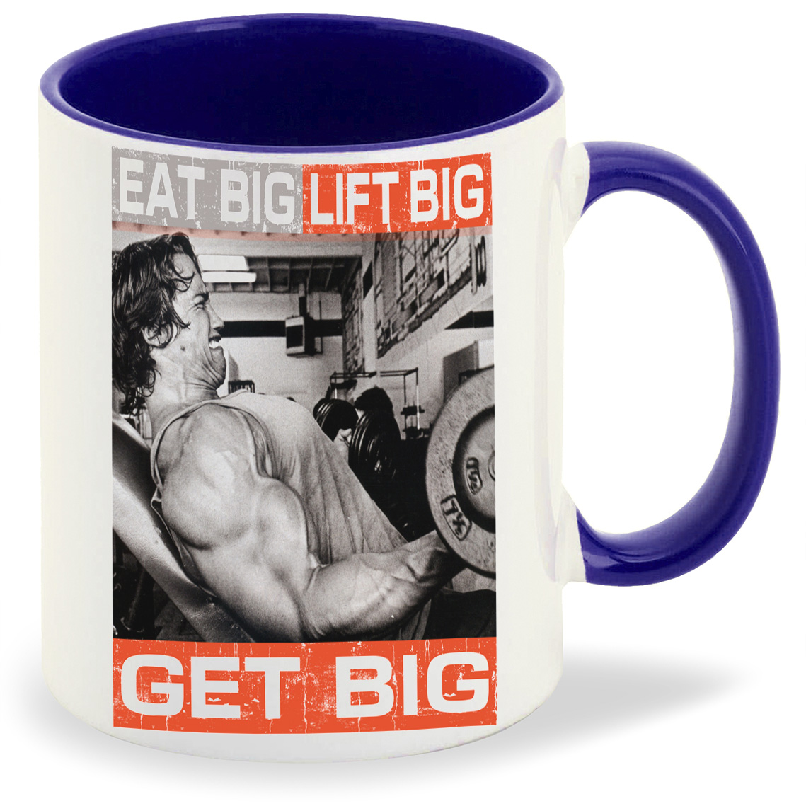 

Кружка CoolPodarok Eat big lift big get big, Eat big lift big get big