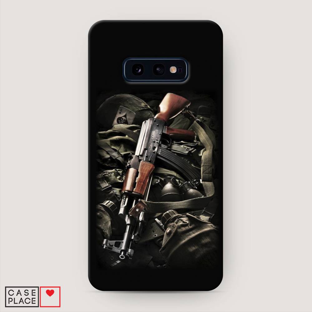 

Пластиковый чехол "Автомат" на Samsung Galaxy S10E, 27220-4