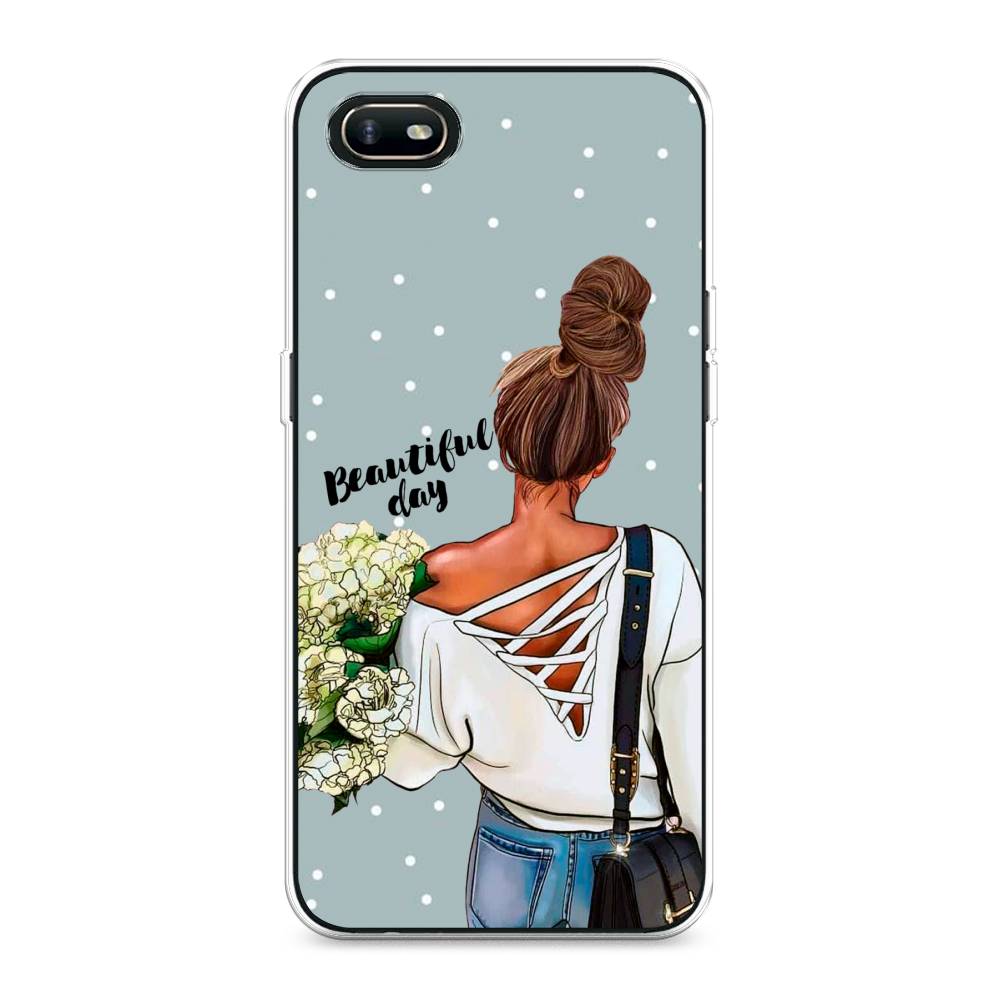 

Чехол Awog на Oppo A1k "Beautiful day", Голубой;коричневый;бежевый, 252150-6
