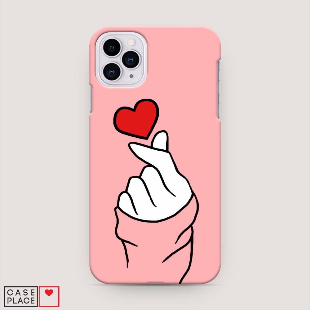 

Пластиковый чехол "Милое сердечко" на Apple iPhone 11 Pro Max, 12220-5