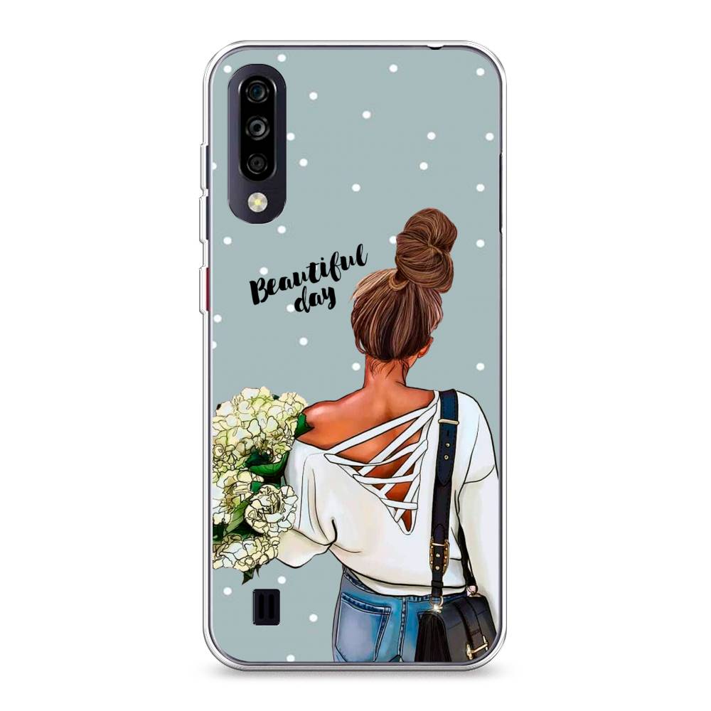 

Чехол Awog на ZTE Blade A7 (2020) / ЗТЕ Блэйд A7 (2020) "Beautiful day", Голубой;коричневый;бежевый, 133750-6