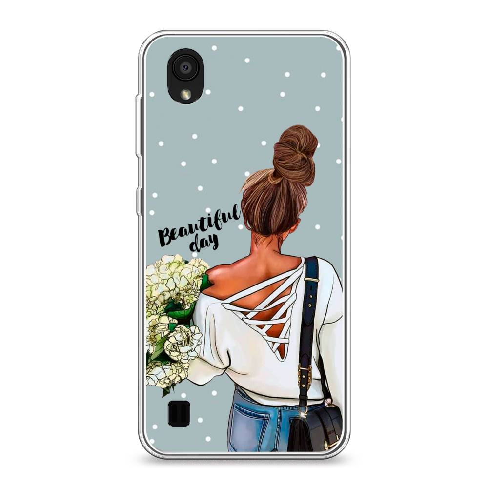 

Чехол Awog на ZTE Blade A5 (2019) / ЗТЕ Блэйд A5 (2019) "Beautiful day", Голубой;коричневый;бежевый, 133050-6